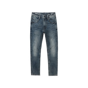 
ABLE JEANS [Big V Pants] Spring and Summer American Retro Men's Tapered High Small Leg Jeans Ancient Blue
