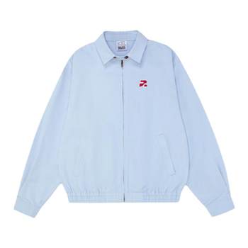 RASS casual versatile lapel shirt jacket National tide brand trendy autumn American retro zipper couple jacket
