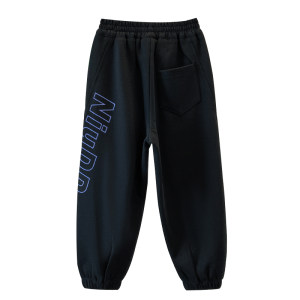 
Boys' pants autumn and winter 2025 new boys' and children's casual sweatpants winter plus velvet medium and large children's sports pants