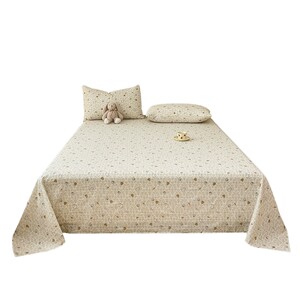 
Summer double-layer yarn sheets single-piece A-class dormitory non-complete cotton pure cotton 2025 new children's quilt single three-piece set