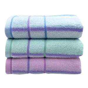 
Shanghai Zhongbiao 414 Cuizhong Towel Color Strips Full Pure Cotton Plain Color Absorbent Face Washing Sweet Home Group Purchase