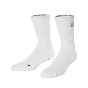 Aspiring UZIS American Basketball Socks Men's Professional Anti slip High top Thickened Towel Bottom Sports Socks [Collage Embroidery]