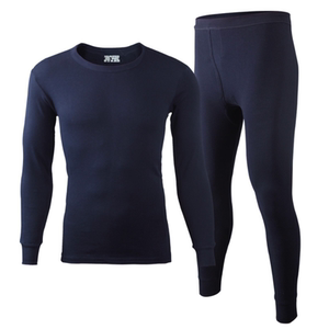 Yalu men's pure cotton autumn clothes and autumn pants for women's spring and autumn cotton sweater thin base thermal underwear set
