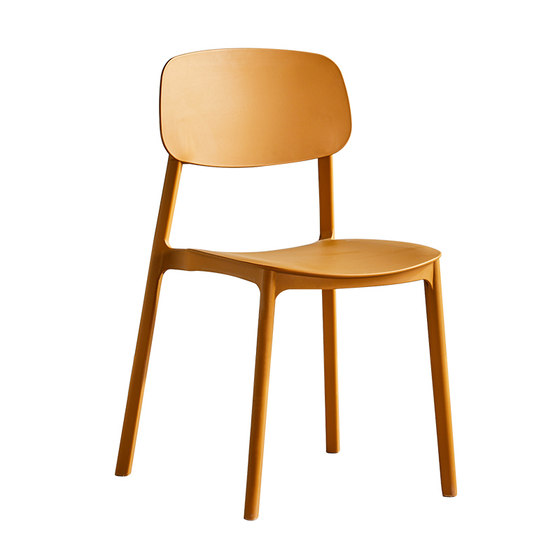Nordic dining chair household plastic chair modern minimalist negotiation desk chair, stool back net red makeup chair
