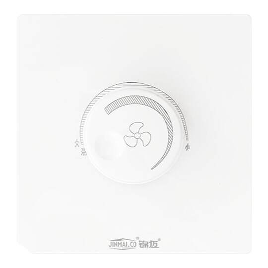 Interrupteur Variateur De Lumiere Variateur De Ventilateur DeWin - Contrôleur De Vitesse Continu Pour Ventilateur Plafond 220V - Montage Surface Type 86 Régulateur 300W