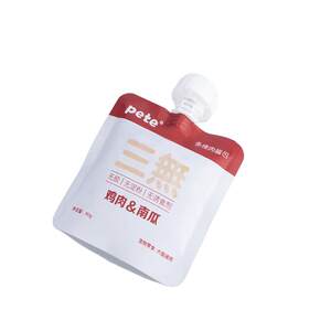 
pete meat sauce bag wet food cat and dog pet snacks meat puree chicken and duck meat tuna salmon mixed food hydrating and glue-free