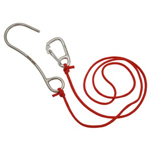 
Scuba diving single head 316 stainless steel reef flow hook single claw hook safety rope sea water safety hook buckle