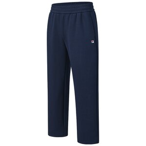 
FILA official men's knitted trousers 2026 spring new tennis sports simple loose straight pants