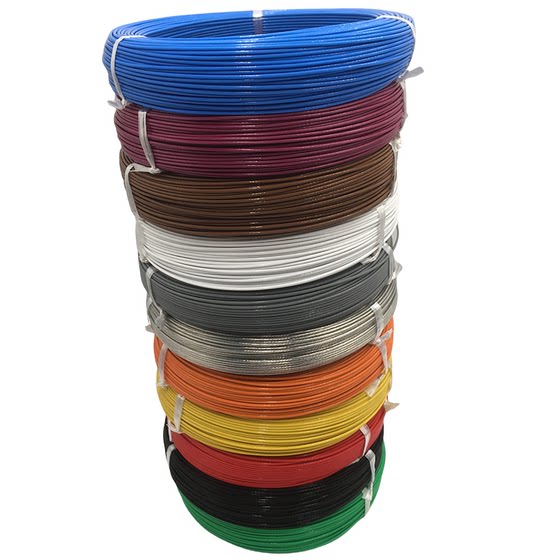 
National standard Teflon high temperature line 1332FF46 0.5 0.75 1 1.5 2.5 Square tin-plated copper electronic wire