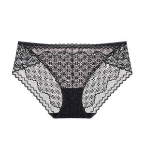 MIMI FANTASY [Hot-up matching underwear] Lace underwear mid-low waist crotch pure cotton breathable
