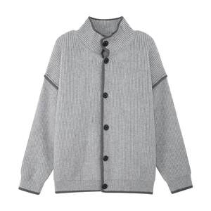 Zuoxi children's clothing boy's sweater jacket autumn and winter style 2025 new children's medium and large children's fashionable knitted cardigan autumn suit