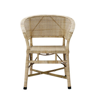 
Rattan chair for adults, simple old-fashioned rattan chair, leisure chair, high-back chair for the elderly, backrest chair, natural real rattan chair