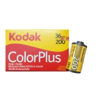 Оригинальный Kodak Colorplus Легко стрелять в 200 градусов 36 цветовой негативной пленка 135 рулоны 25 лет в июле