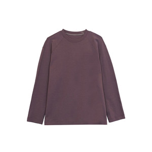 Hualun autumn and winter heavy pound round neck T -shirt men's long -sleeved Korean pure color bottoming shirt top casual inner body shirt