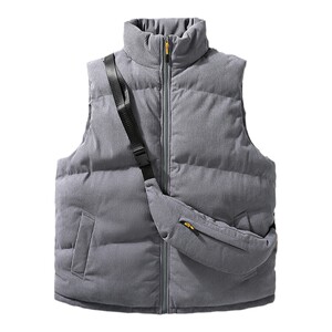 
Pull back corduroy cotton coat vest for men autumn and winter 2025 new outer vest cotton coat thickened waistcoat jacket