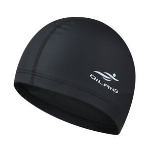 Swimming Hat Men's Waterproof Fashion Fashion Caps, Female Female Ear, PU Leather Porter Naive Polynosis Swimming Hat Manufacturer
