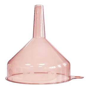 
Plastic funnel large wide mouth tool kitchen caliber transparent thickened sub-package wine funnel household liquid cone