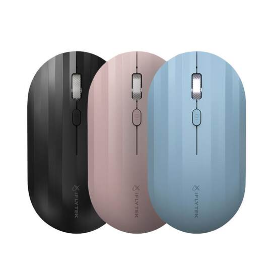 Hkust xunfei voice mouse m110 - ratón inalámbrico bluetooth con ...