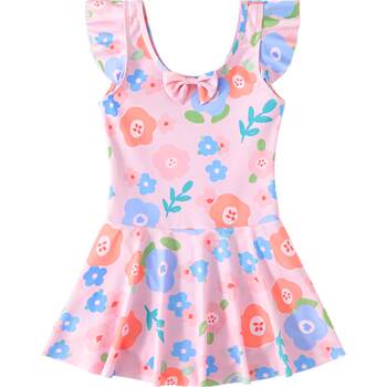 Yu Kezhong Big Children's Girls Smart Swipe Swing Swimsuit
