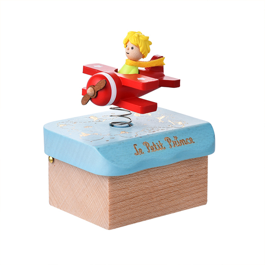 スカイミュージックボックス リトルプリンス ゼンマイ式オルゴール