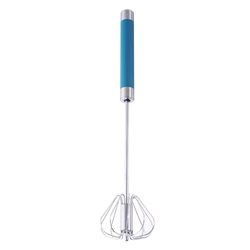 Semi-automatic egg beater stainless steel cream whisk manual whisk egg mixer handheld baking tool