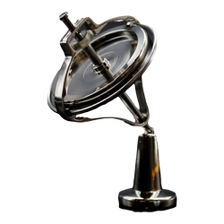Magic metal gyroscope balance counter