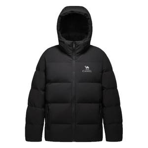 
Camel Men's Three-proof Down Jacket Men's Winter 2025 Hooded Thickened Short Bread Jacket Couple Jacket