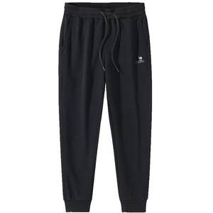 Camel men's warm new style micro-elastic cotton straight slim fit slim feet casual sports trousers long trousers men