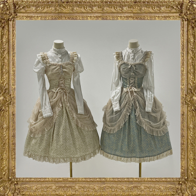 taobao agent Amusements, vest, cotton antique skirt, Lolita style