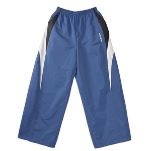 
Aurocean vintage-feel contrasting patchwork sweatpants, spring and summer lightweight, quick-drying blue trousers