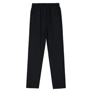 
Ice silk quick-drying pants for women, summer thin sports trousers, high-waisted nine-point pants, large size loose breathable pants