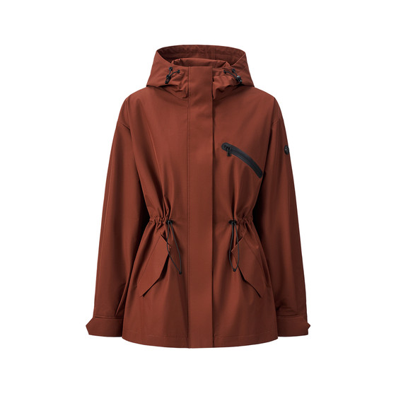 
GIOVANNI VALENTINO women's autumn and winter detachable quilted fashion outdoor mid-length windbreaker thickened jacket