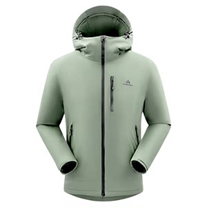 
[Snow Leopard P Cotton 160G] Pathfinder Primaloft Gold Label Cotton Jacket Men's Winter Jacket Hooded Warmth Women