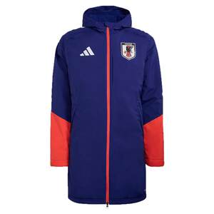 
Tannoy Football Adidas Japan autumn and winter outdoor sports and leisure warm mid-length cotton clothing JZ7106
