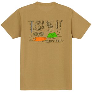 
montbell Japanese new summer outdoor T-shirt half-sleeved men's sports quick-drying women's short-sleeved quick-drying shirt