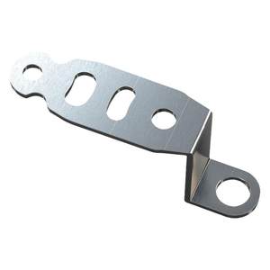 Motorcycle electric vehicle protection bar shoot light stainless steel car light universal fixed pipe clip rearview mirror bracket modification
