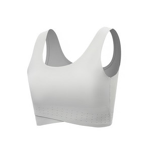 
Marriage without marks, breast-retracting and cool feeling sports underwear showing breasts, small wrapping and not tightening, thin, breathable chest-retracting vest for women