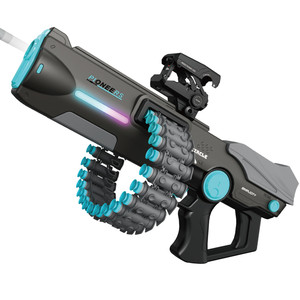 
Senior children and boys high-end electric bursting soft egg toy gun 2026 new black technology soft bullet suction cup bullet