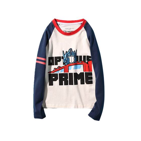 
Boys's cotton long-sleeved T-shirt, big children's baby T-shirt, pure cotton A-class children's base shirt, spring clothes, new Ultraman T-shirt