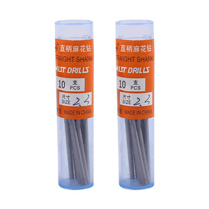 
Straight shank small drill bit 0.5 0.6 1.0 1.1 1.2 1.5 2.0 2.2mm twist drill fine drill bit