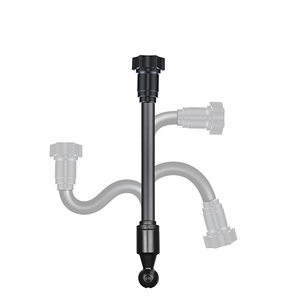 
17MM ball head male and female head extension rod connecting rod live broadcast lazy car mobile phone bracket conversion hose connection head