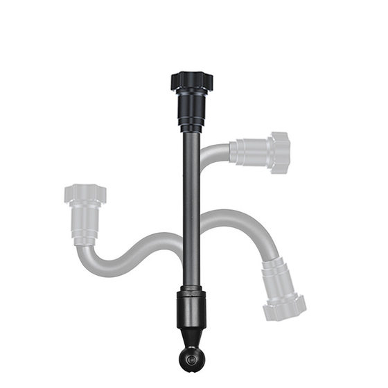 
17MM ball head male and female head extension rod connecting rod live broadcast lazy car mobile phone bracket conversion hose connection head