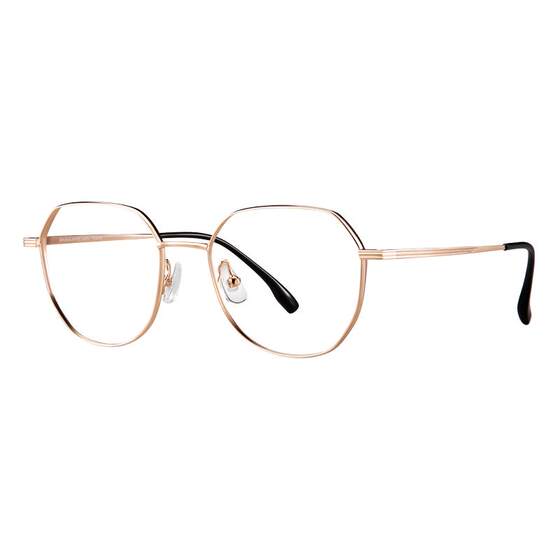 Helen Keller Glasses Frame Female with lens with lens myopia frame height alloy frame Zeiss big face anti -blue light