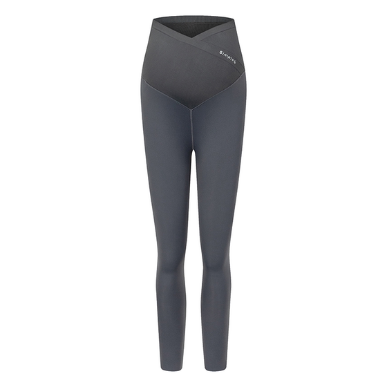 Mommytime anti-gravity maternity shark pants leggings autumn and winter outer wear belly lifting buttocks yoga maternity pants
