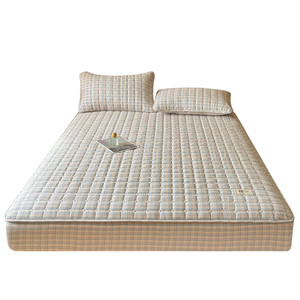 
Class A antibacterial cotton pure cotton fitted sheet single piece quilted Xinjiang cotton mattress protector bed cover anti-slip dust cover
