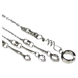 Stainless steel parrot foot chain tiger peony peony Xuanfeng little sun Monk, the naya opens the foot ring supplies, tie birds
