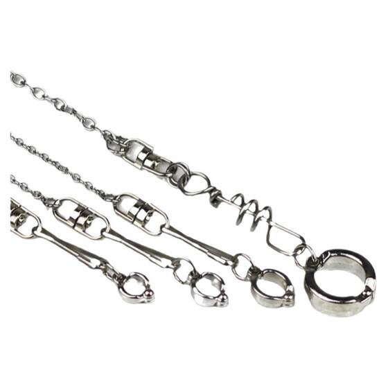 Stainless steel parrot foot chain tiger peony peony Xuanfeng little sun Monk, the naya opens the foot ring supplies, tie birds
