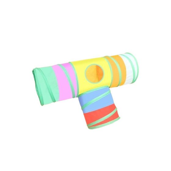 Cat toy Cat Tunnel Self -relief artifact Drilling Drilling Rainbow Labyrinth Calls Consumption Standard Products Funny Cat Stick
