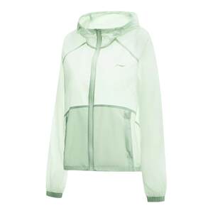 Li Ning women's sunscreen 2024 summer new fitness anti -splashing water loose hooded light thin jacket AFDU460
