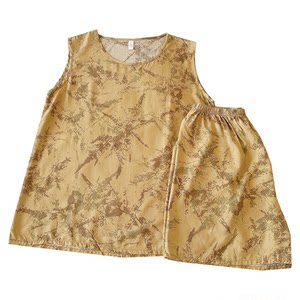 
Summer Women's Thin Vest Shorts Cotton Silk Pajama Set Plus Fat Plus Larger Artificial Cotton Silk Home Clothing Sleeveless